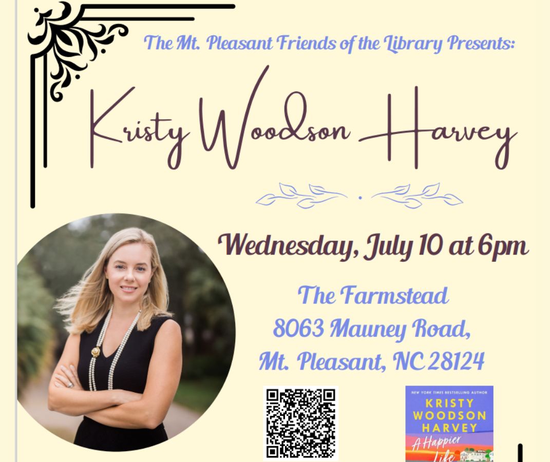 The Mt. Pleasant Friends of the Library Presents: Kristy Woodson Harvey